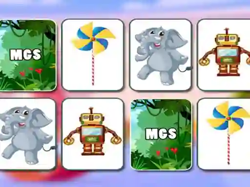 Gêm Funny Match Card ar-lein