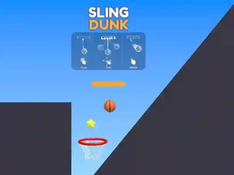 Gêm Sling Dunk ar-lein