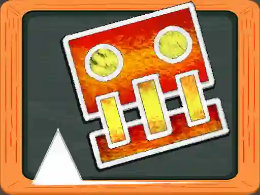 Gêm Geometry Dash Blackboard ar-lein