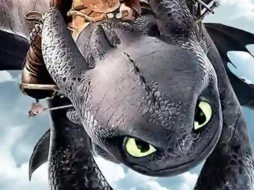 Gêm How To Train Your Dragon Jigsaw Puzzle Collection ar-lein
