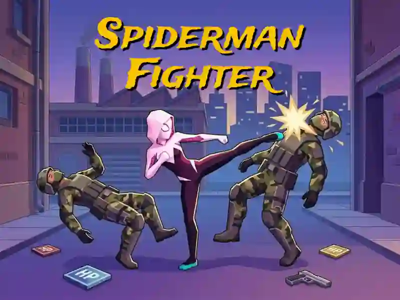 Gêm Spiderman Fighter ar-lein