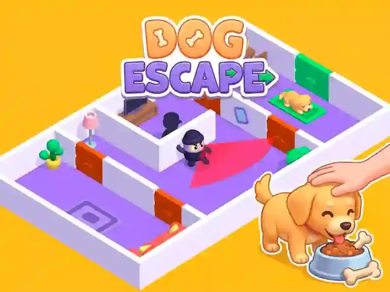 Gêm Dog Escape ar-lein