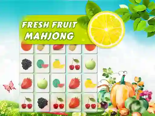 Gêm Fresh Fruit Mahjong ar-lein