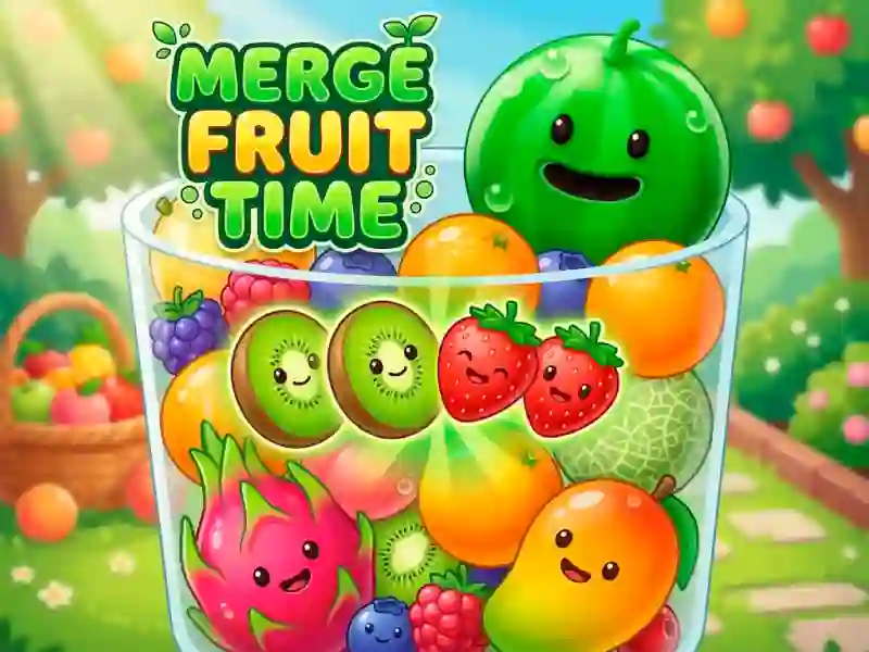 Gêm Merge Fruit Time ar-lein