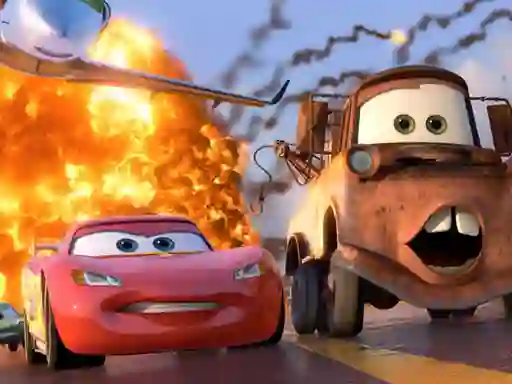 Gêm Cars Cartoon Coloring ar-lein