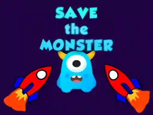 Gêm Save the Monster ar-lein