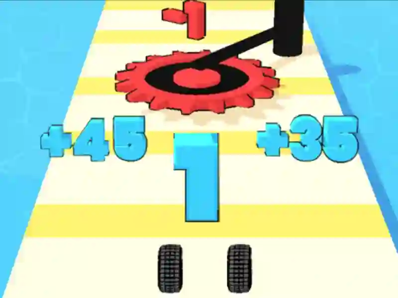 Gêm Number Run 3D ar-lein