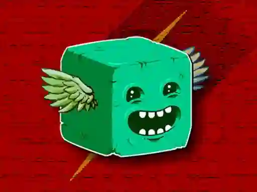 Gêm Flappy Cube Challenge ar-lein