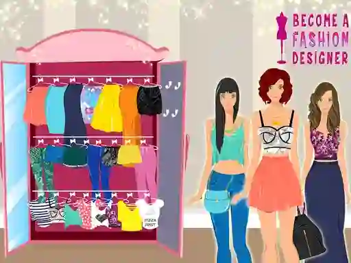 Gêm Become a Fashion Designer ar-lein