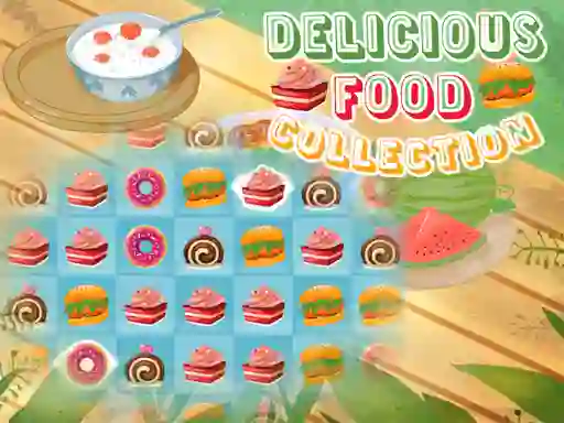 Gêm Delicious Food Collection ar-lein