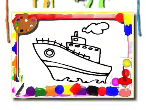 Gêm Back To School: Cartoon Coloring Time ar-lein