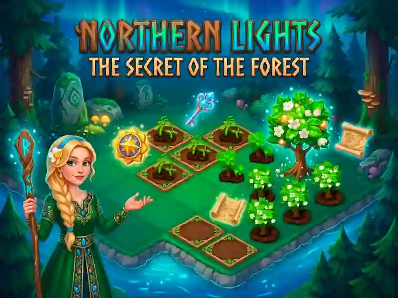 Gêm Northern Lights - The Secret Of The Forest ar-lein