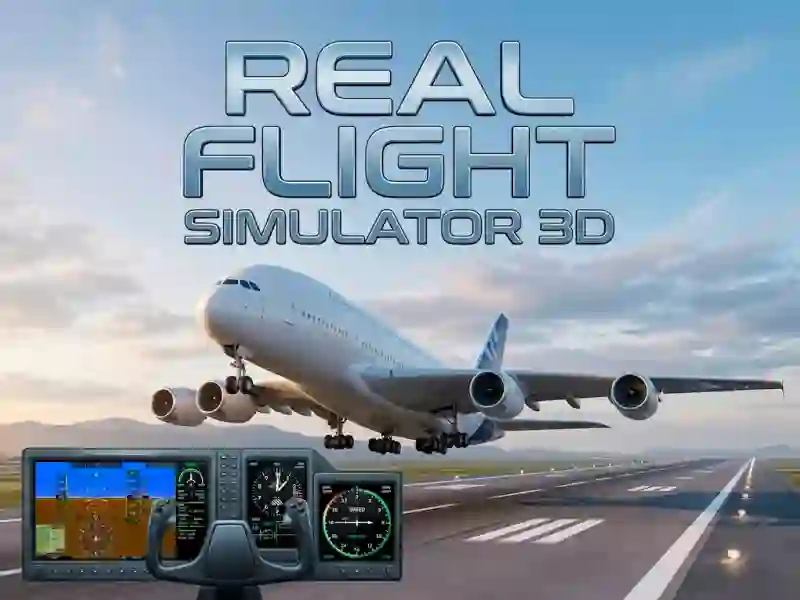 Gêm Real Flight Simulator 3D ar-lein