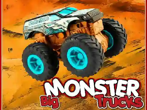 Gêm Big Monster Trucks ar-lein