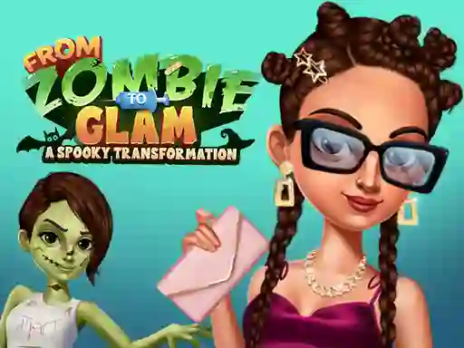Gêm From Zombie To Glam A Spooky Transformation ar-lein