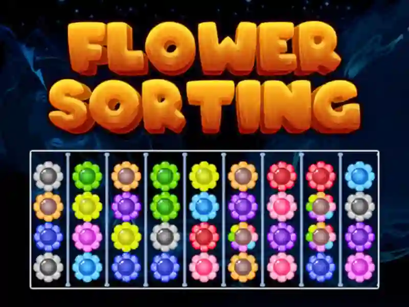 Gêm Flower Sorting ar-lein
