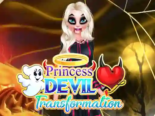 Gêm Princess devil transformationd ar-lein