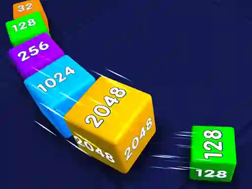 Gêm Snake 2048.io ar-lein