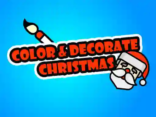 Gêm Color & Decorate Christmas ar-lein