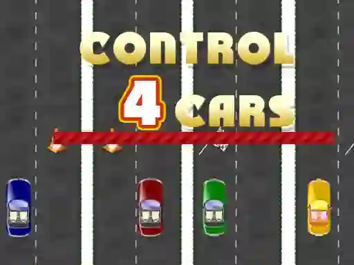 Gêm Control 4 Cars ar-lein
