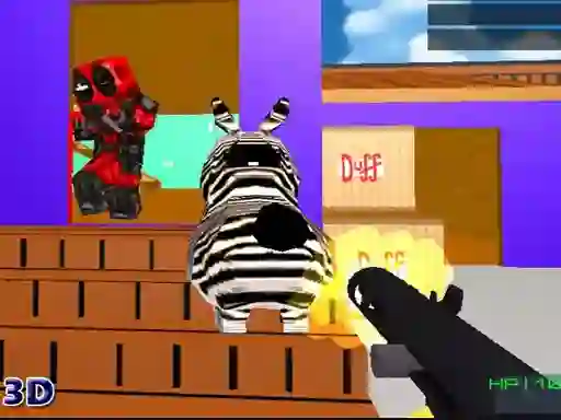 Gêm Pixel Toonfare Animal 2022 ar-lein