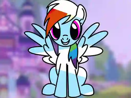 Gêm My Little Pony Coloring Book ar-lein