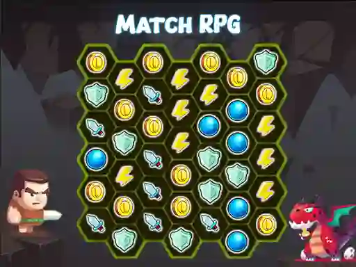Gêm Match 3 RPG ar-lein