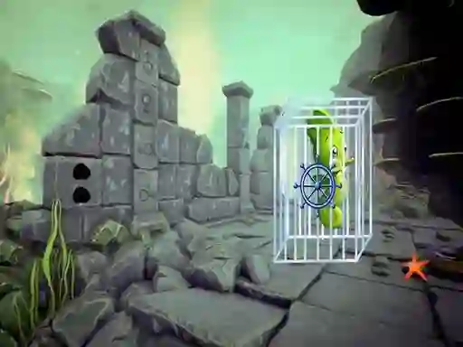 Gêm Seahorse Escape ar-lein