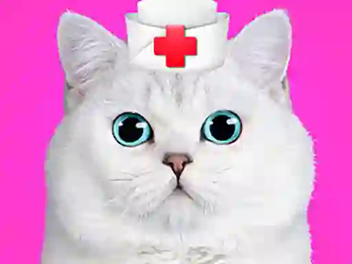 Gêm Cat Pet Doctor Dentist ar-lein