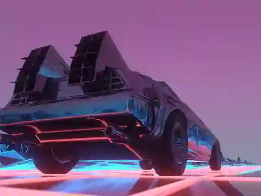 Gêm Futuristic Racer ar-lein