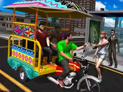 Gêm TukTuk Chingchi Rickshaw 3D ar-lein