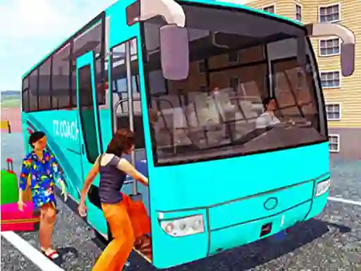 Gêm Off Road bus Transport Driver: Tourist Coach Sim ar-lein