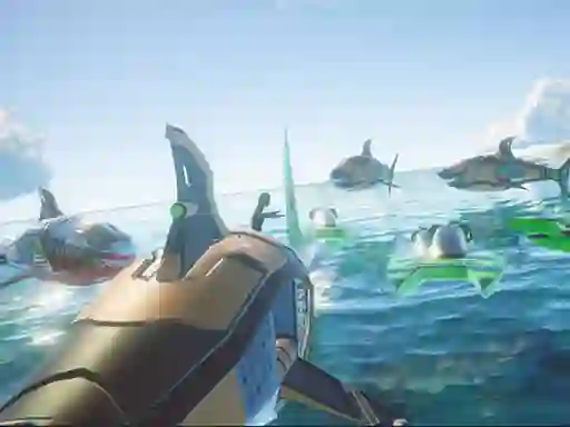 Gêm Death Ships ar-lein
