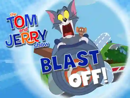 Gêm The Tom and Jerry Show Blast off! ar-lein