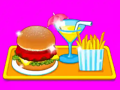 Gêm Burger Shop Fast Food ar-lein