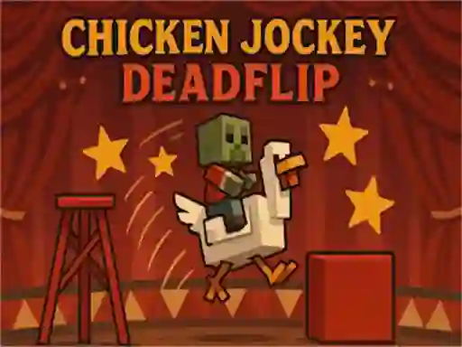 Gêm Chicken Jockey Deadflip ar-lein