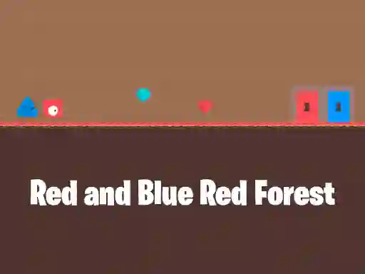 Gêm Red and Blue Red Forest ar-lein