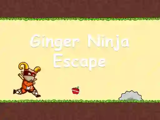 Gêm Ginger Ninja Escape ar-lein