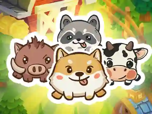 Gêm Animal Sort Cute Game Puzzle ar-lein