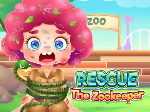 Gêm Funny Rescue Zookeeper ar-lein