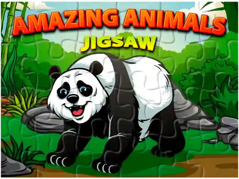 Gêm Amazing Animals Jigsaw ar-lein