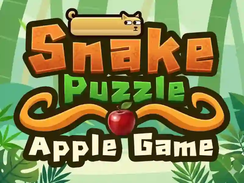 Gêm Snake Puzzle Apple Game ar-lein