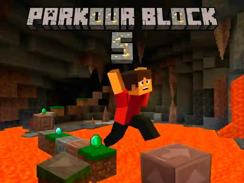 Gêm Parkour Block 5 ar-lein