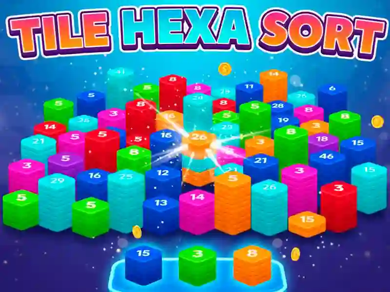 Gêm Tile Hexa Sort ar-lein