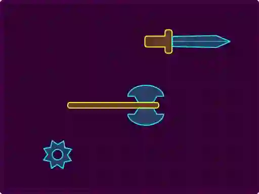 Gêm Physics Knife ar-lein