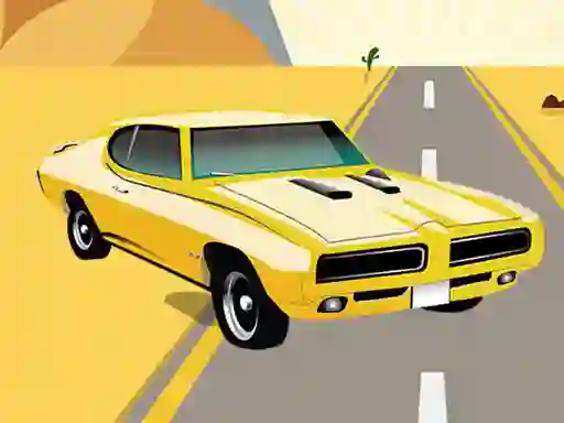 Gêm American Cars Differences ar-lein