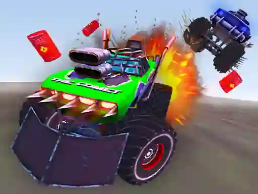 Gêm Death Race Monster Arena ar-lein