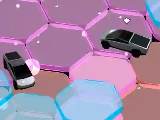 Gêm CyberTruck Galactic Fall ar-lein