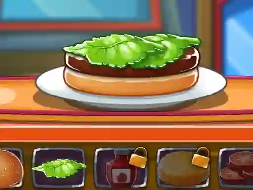 Gêm Top Burger Cooking ar-lein