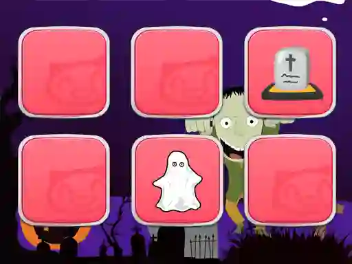 Gêm Memory Halloween ar-lein
